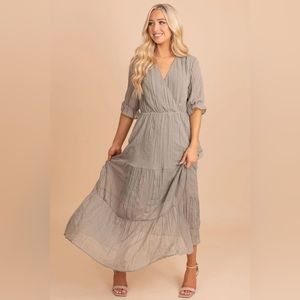 Bella Ella Boutique “On the List” maxi dress